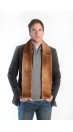 Beaver fur scarf - long